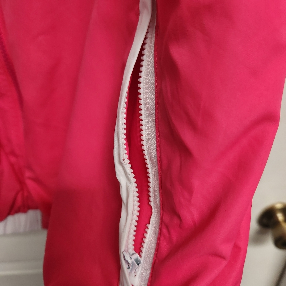 Funny Guy Retro 1980 Zip up Windbreaker. Colorblock With Zipper Pockets M - Picture 4 of 11